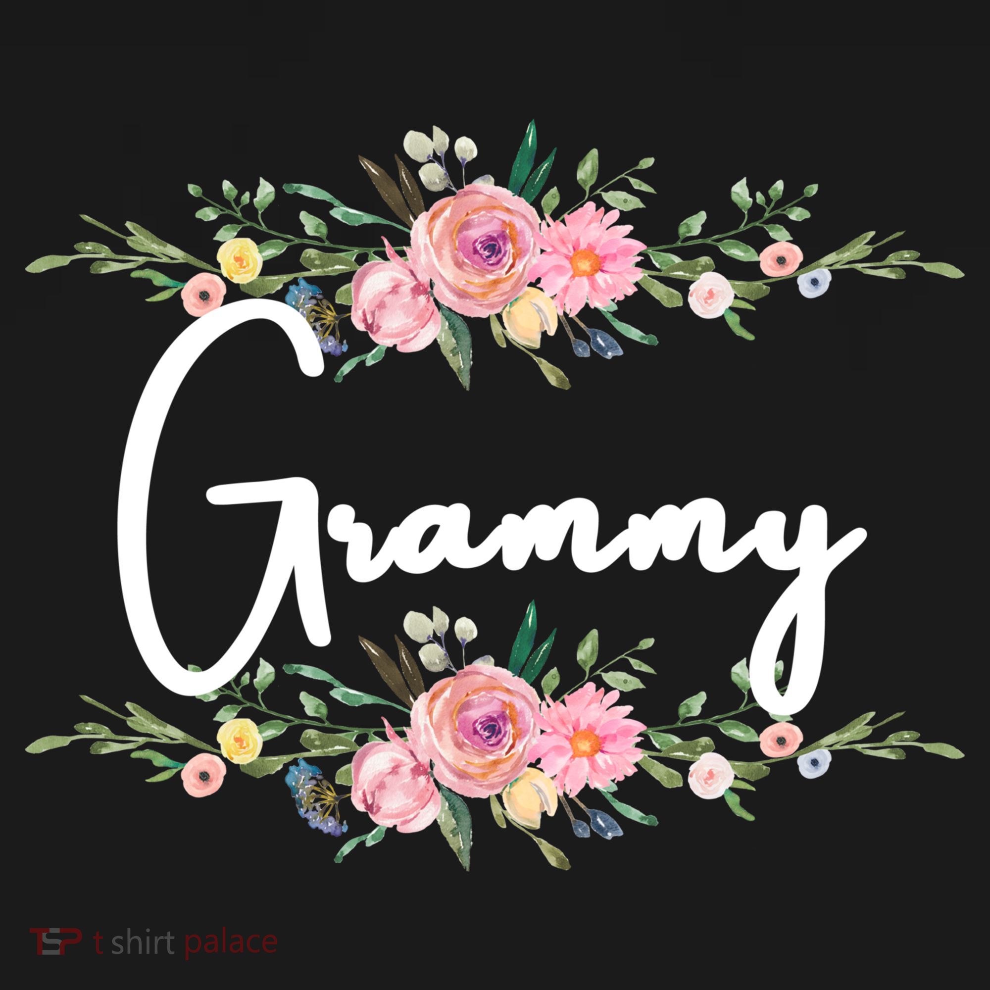 Grandmother Grammy Floral Cute Gift Women's Hoodie