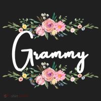 Grandmother Grammy Floral Cute Gift Hat thumb 2