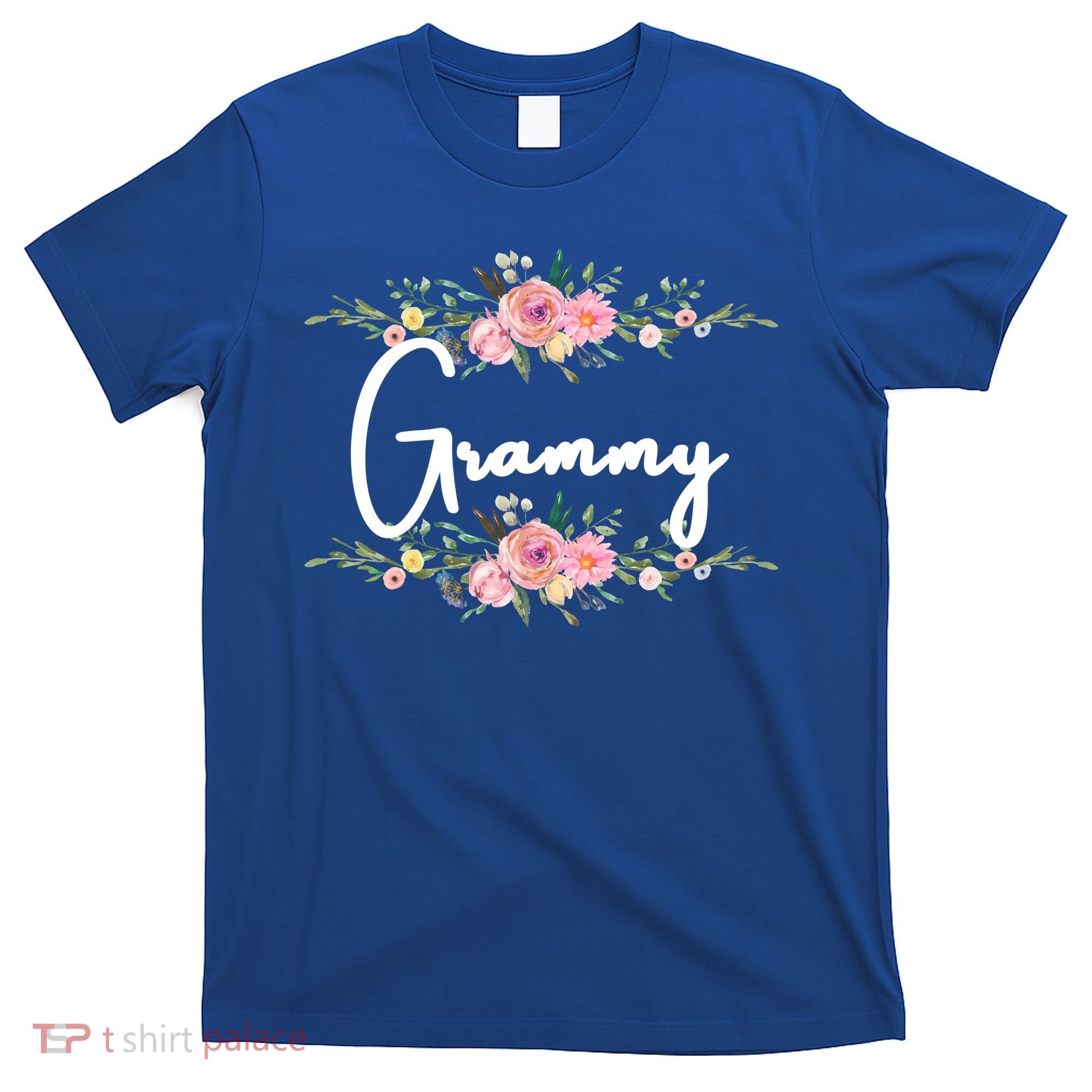 Grandmother Grammy Floral Cute Gift T-Shirt