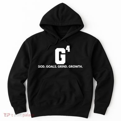 God Goals Grind Growth Hoodie