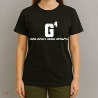 God Goals Grind Growth T-Shirt thumb 4