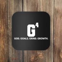 God Goals Grind Growth Coaster thumb 0