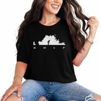 Golfer Golf Comfort Colors T-Shirt thumb 0