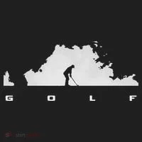 Golfer Golf Women's Sweatshirt thumb 2