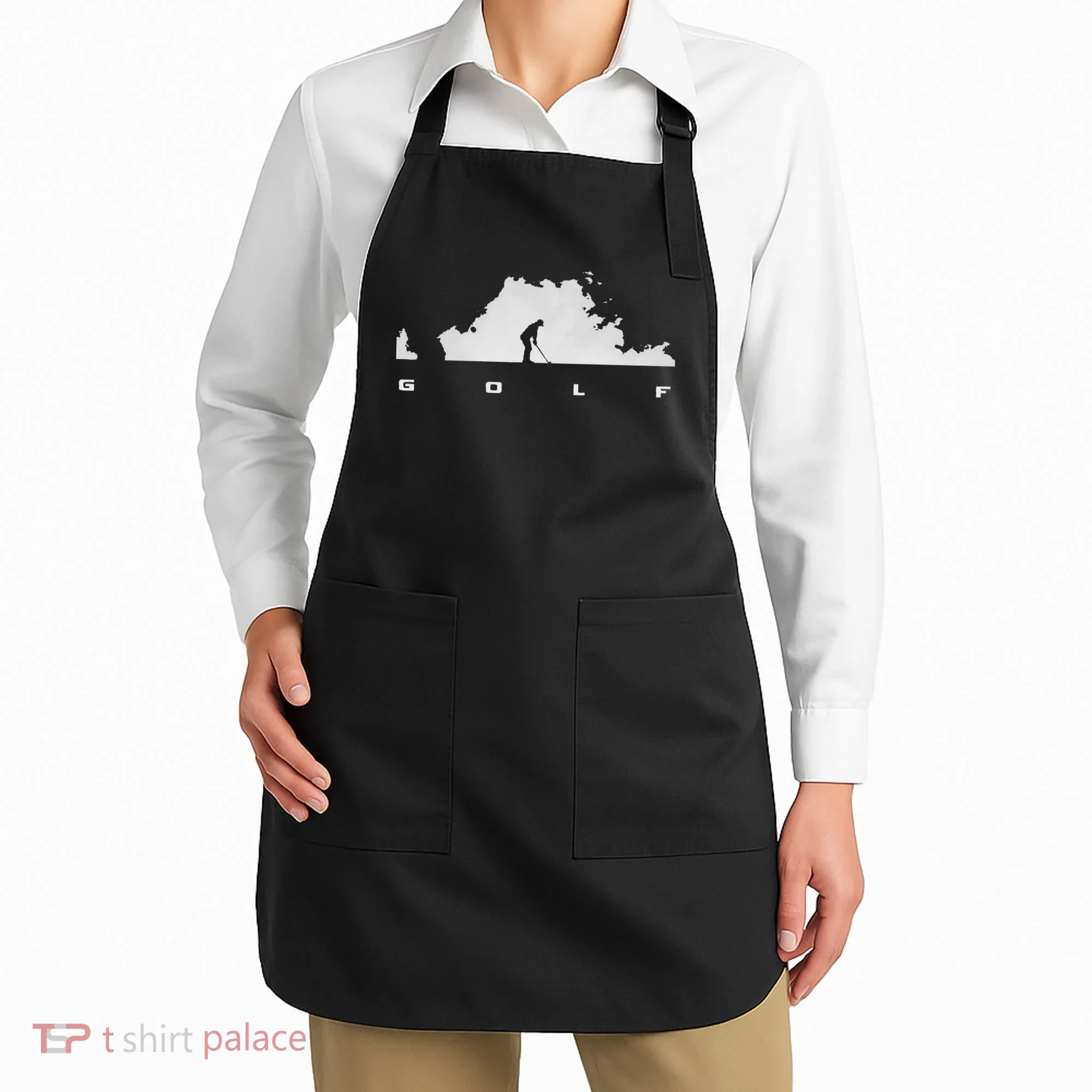 Golfer Golf Apron
