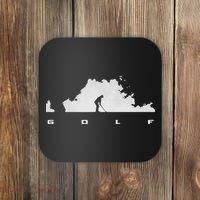 Golfer Golf Coaster thumb 0