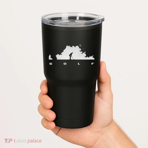 Golfer Golf Tumbler