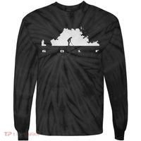Golfer Golf Tie-Dye Long Sleeve Shirt thumb 0