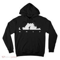 Golfer Golf Tall Hoodie thumb 0