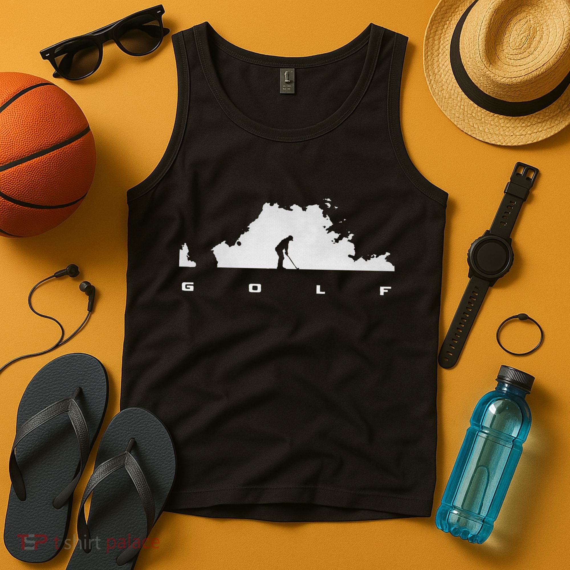 Golfer Golf Tank Top