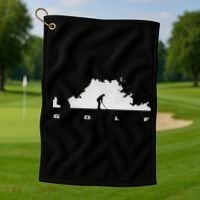 Golfer Golf Golf Towel thumb 1