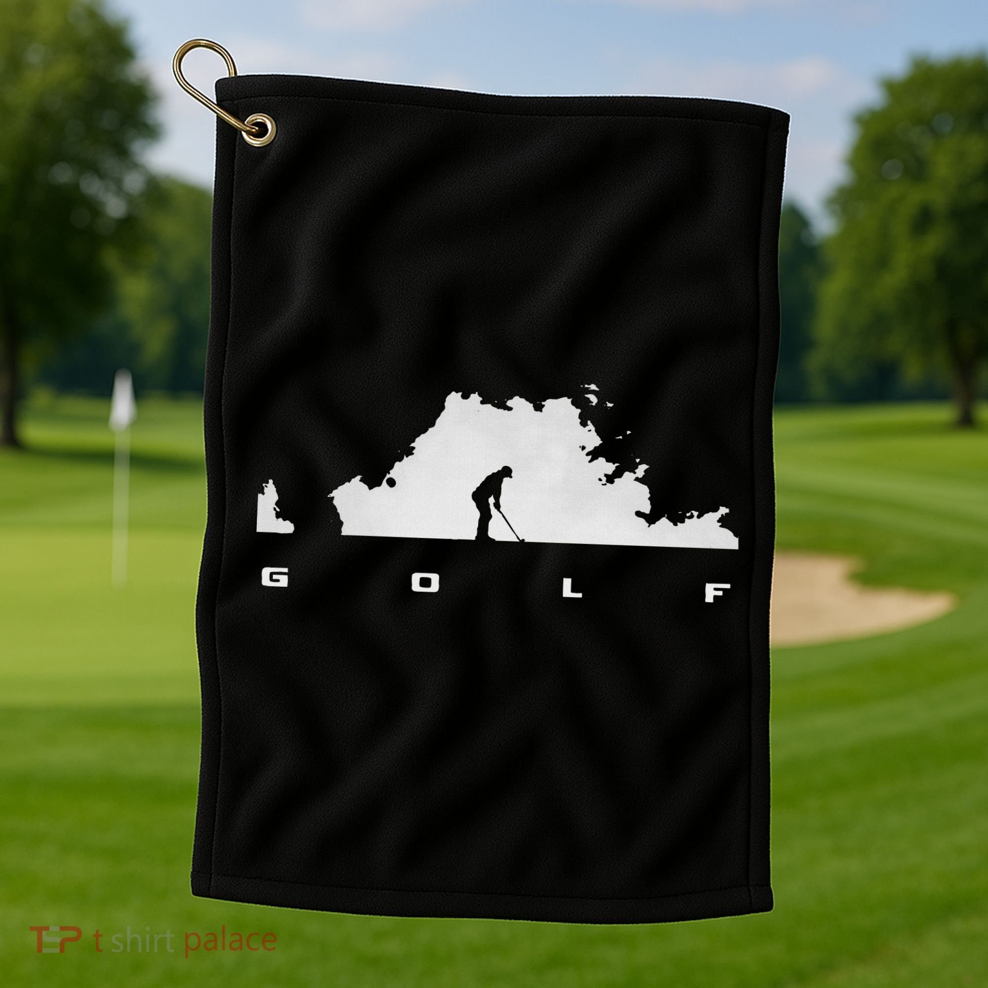Golfer Golf Golf Towel