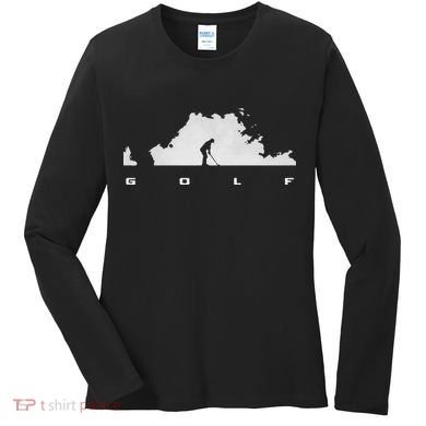 Golfer Golf Women's Long Sleeve Shirt