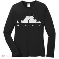 Golfer Golf Women's Long Sleeve Shirt thumb 0