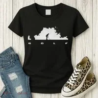 Golfer Golf Women's T-Shirt thumb 3