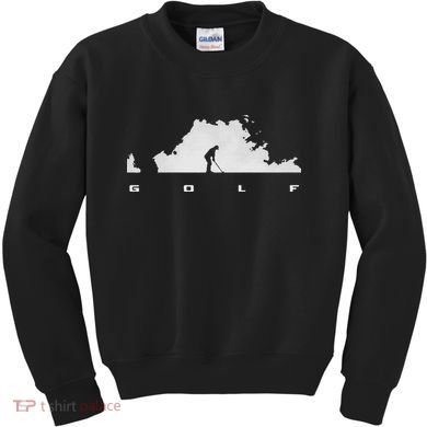 Golfer Golf Kids Sweatshirt