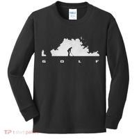 Golfer Golf Kids Long Sleeve Shirt thumb 0