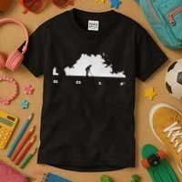Golfer Golf Kids T-Shirt thumb 3