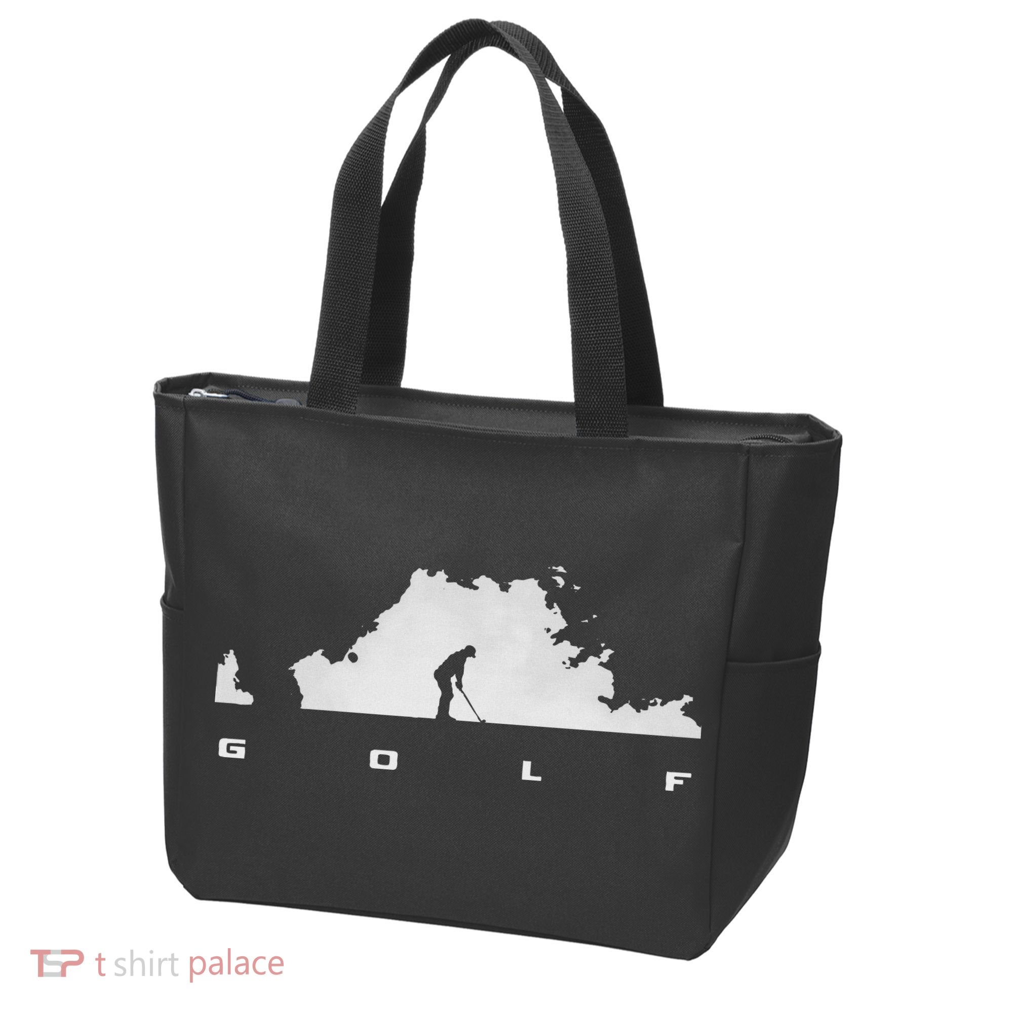 Golfer Golf Tote Bag