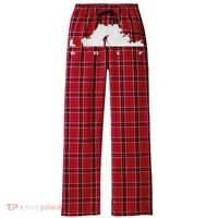 Golfer Golf Women's Flannel Plaid Pajama Pants thumb 0
