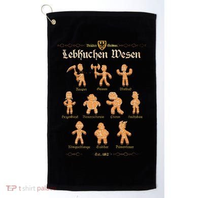 Grimm Gingerbread Golf Towel