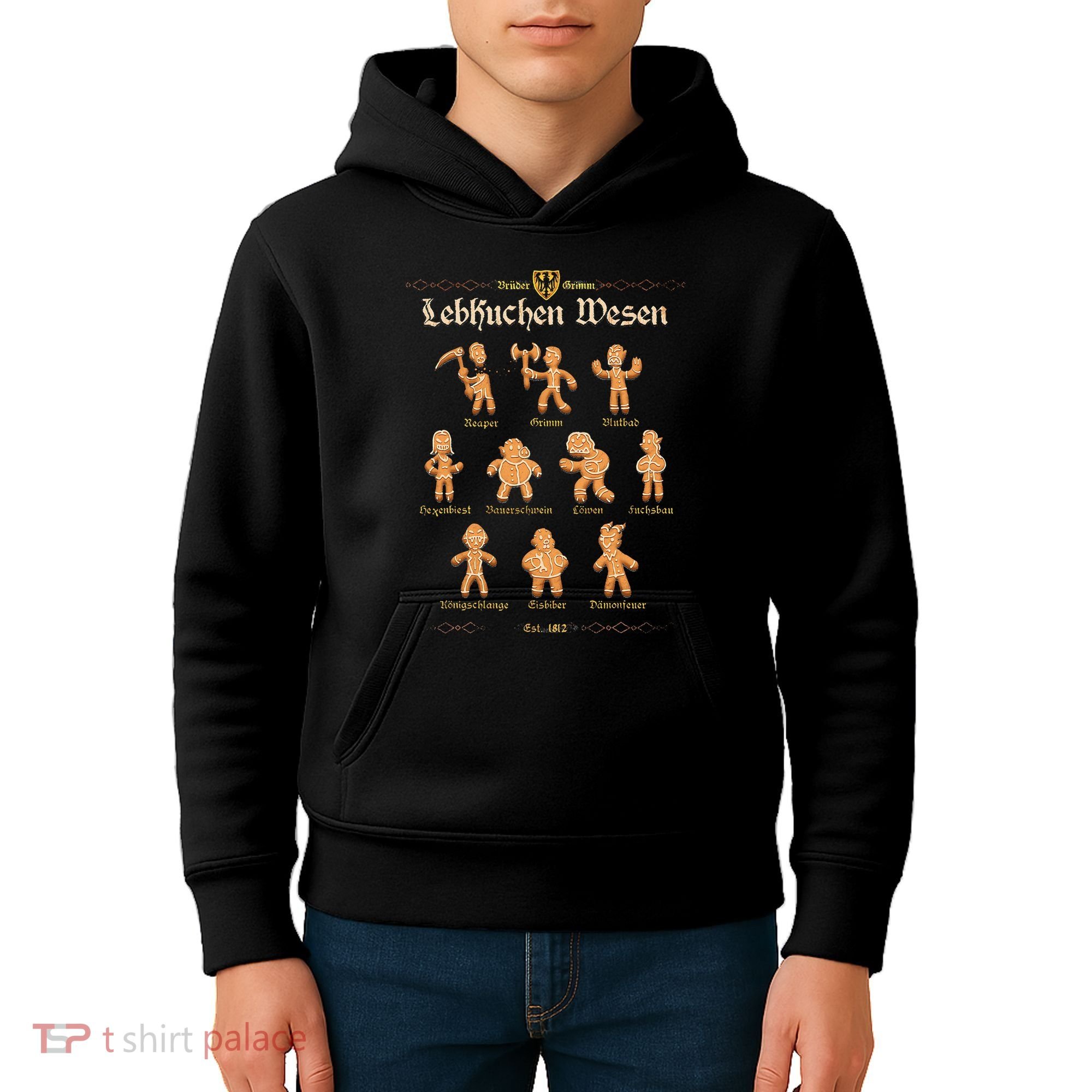 Grimm Gingerbread Kids Hoodie