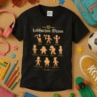 Grimm Gingerbread Kids T-Shirt thumb 3