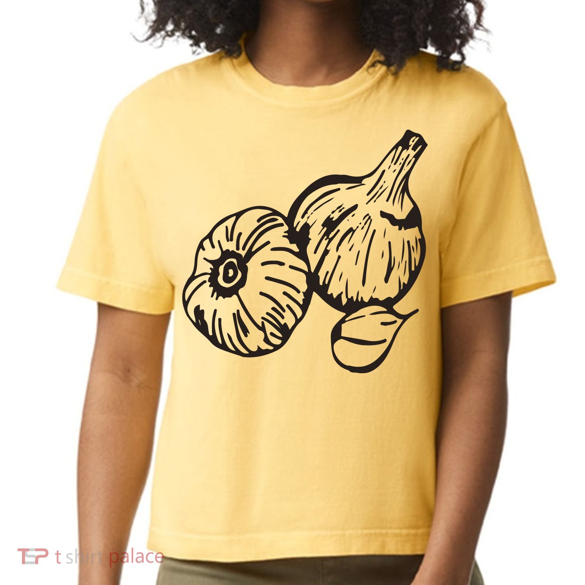 Garlic Garden Gift Comfort Colors Boxy T-Shirt