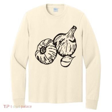 Garlic Garden Gift Long Sleeve Shirt