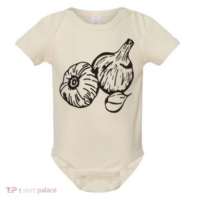 Garlic Garden Gift Baby Bodysuit