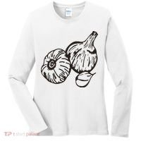 Garlic Garden Gift Women's Long Sleeve Shirt thumb 0