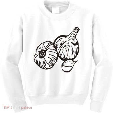 Garlic Garden Gift Kids Sweatshirt