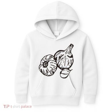 Garlic Garden Gift Kids Hoodie