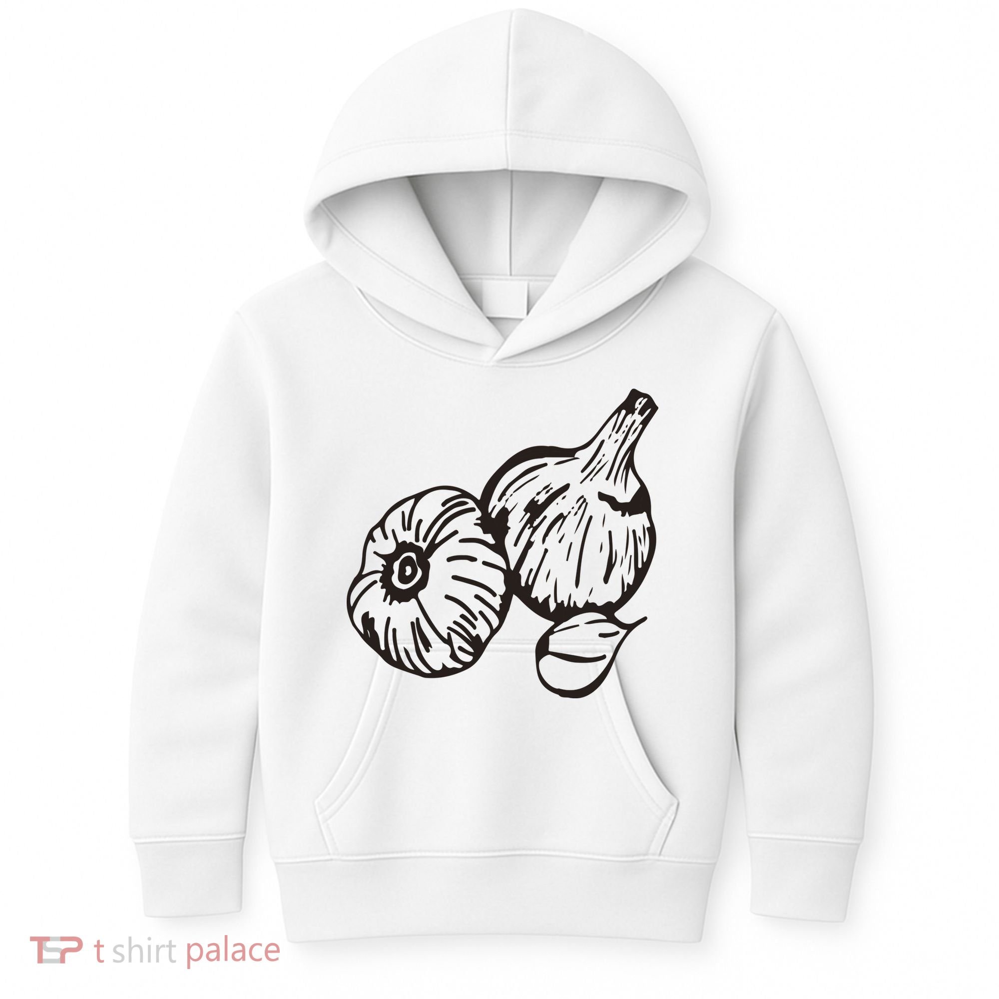 Garlic Garden Gift Kids Hoodie
