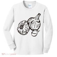 Garlic Garden Gift Kids Long Sleeve Shirt thumb 0