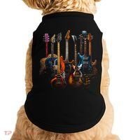 Guitars Guitarists Gift Doggie Tank thumb 0