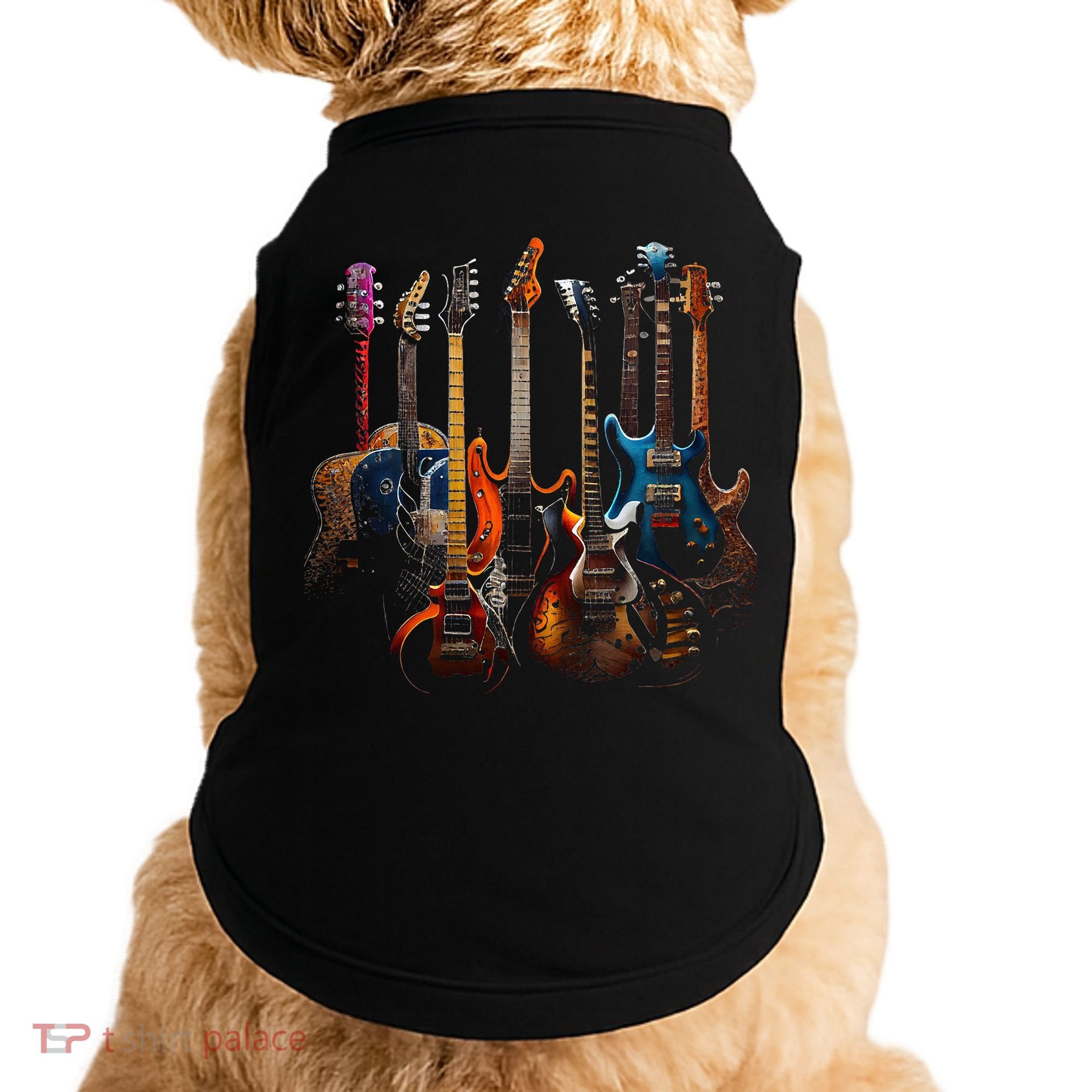Guitars Guitarists Gift Doggie Tank