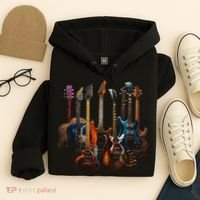 Guitars Guitarists Gift Hoodie thumb 4
