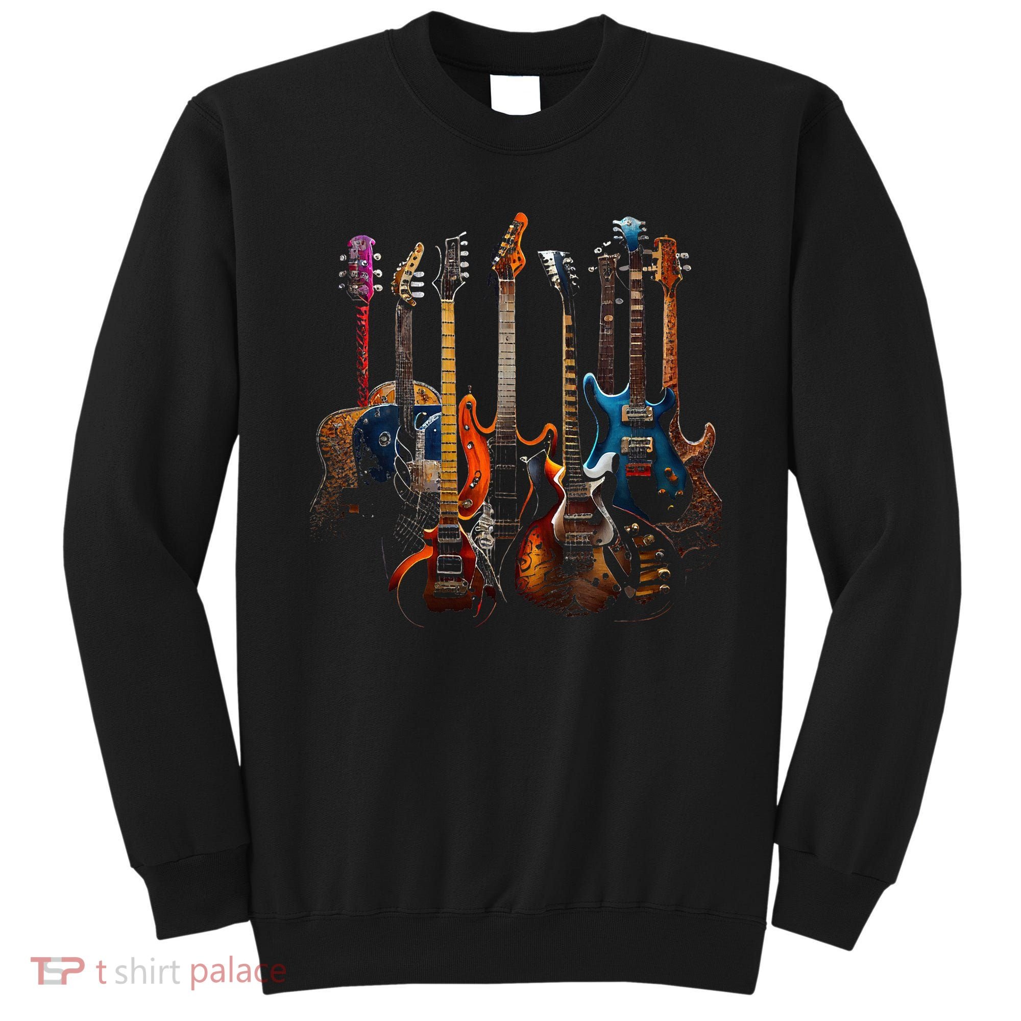 Guitars Guitarists Gift Sweatshirt