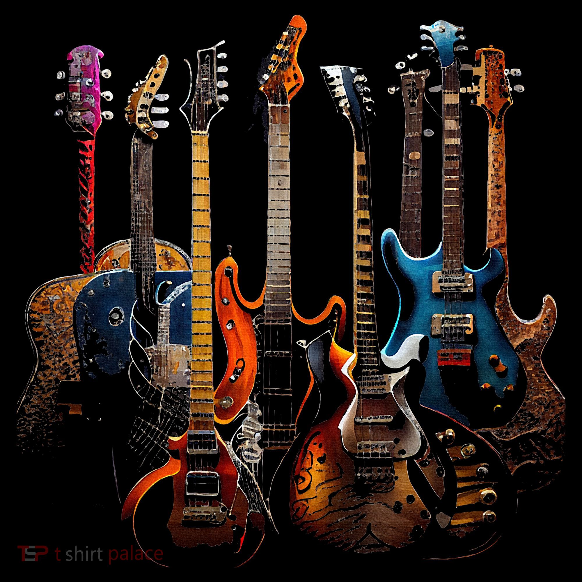 Guitars Guitarists Gift Sweatshirt