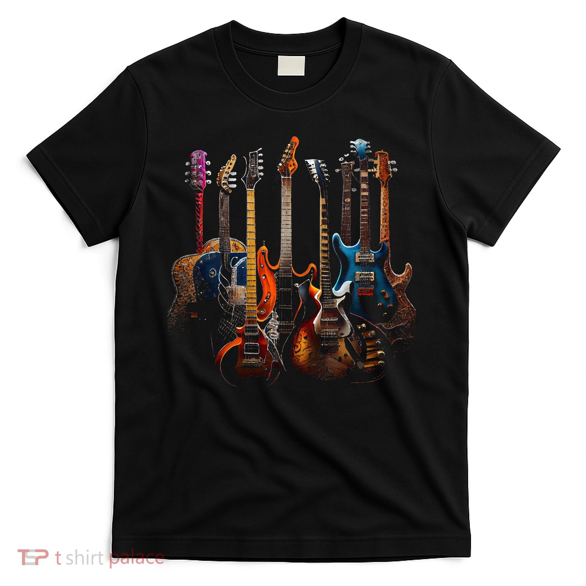 Guitars Guitarists Gift T-Shirt