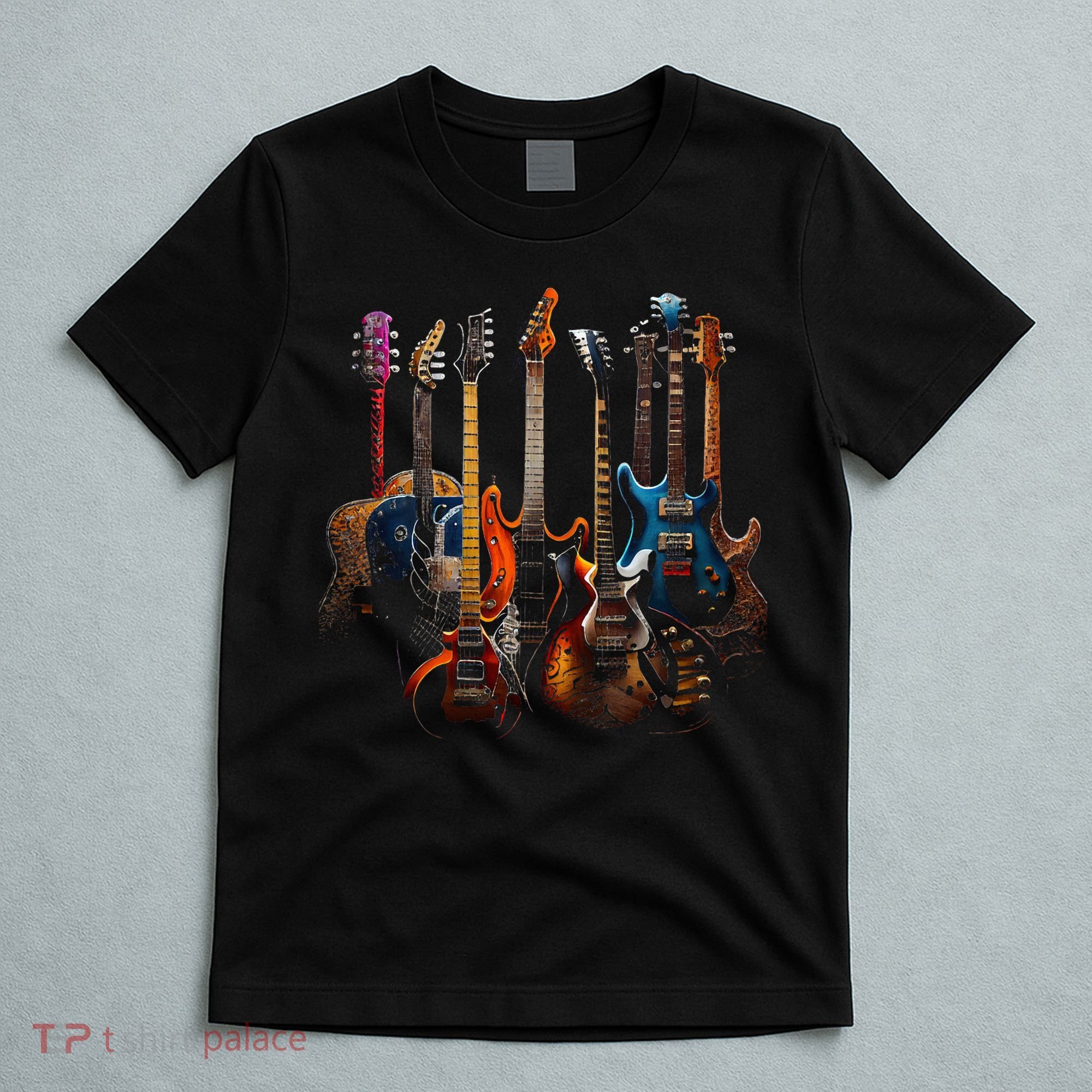Guitars Guitarists Gift T-Shirt