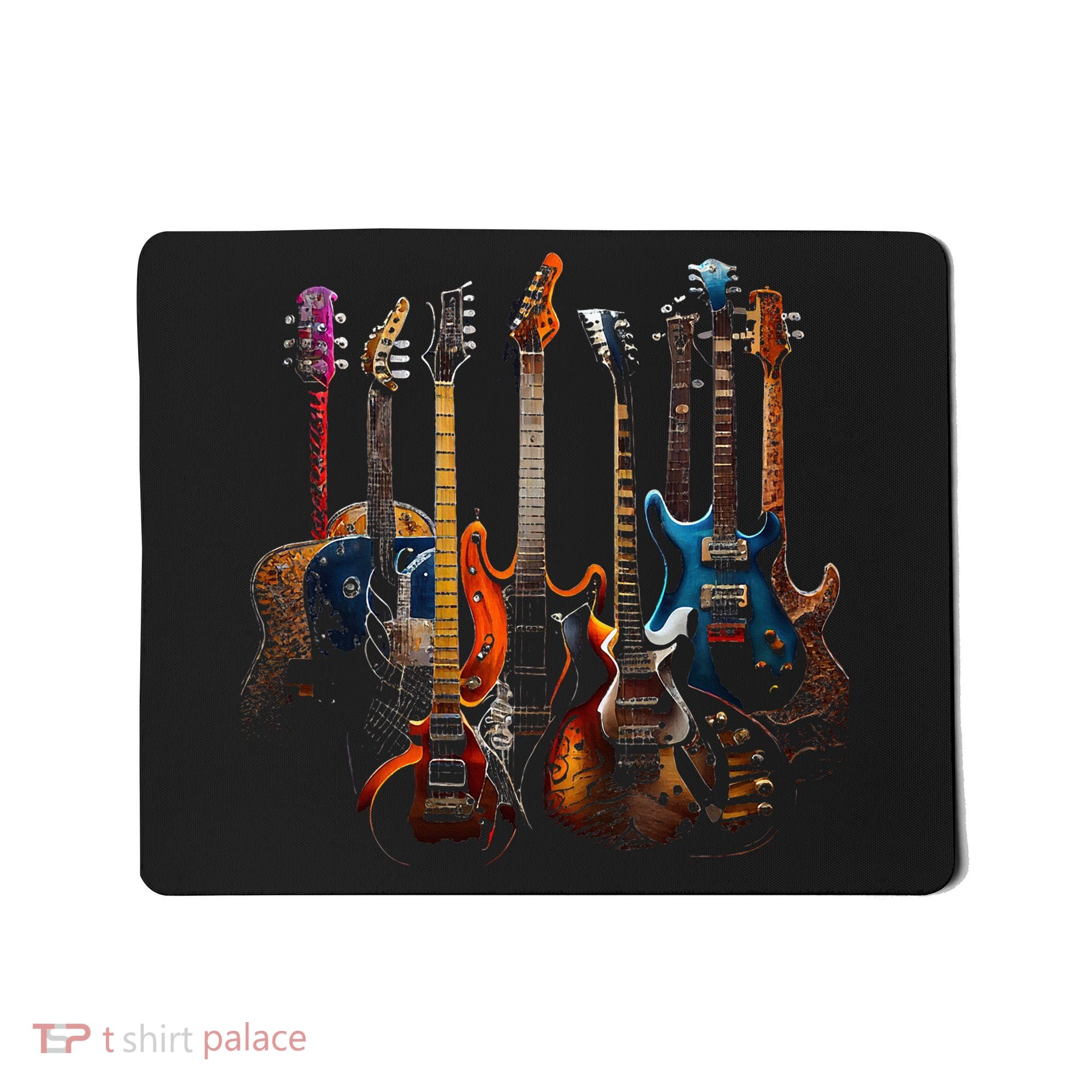 Guitars Guitarists Gift Mousepad