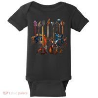 Guitars Guitarists Gift Baby Bodysuit thumb 0