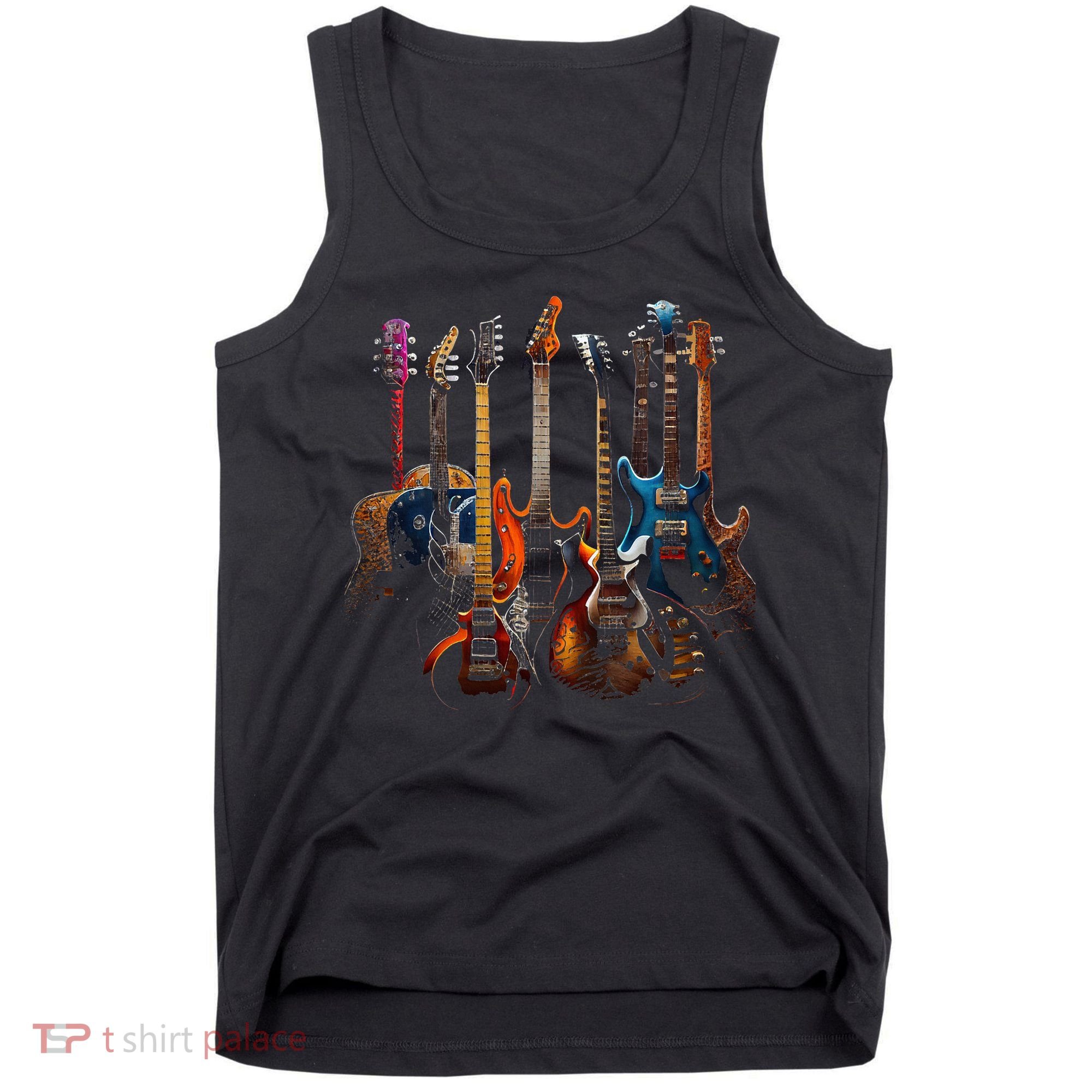 Guitars Guitarists Gift Tank Top