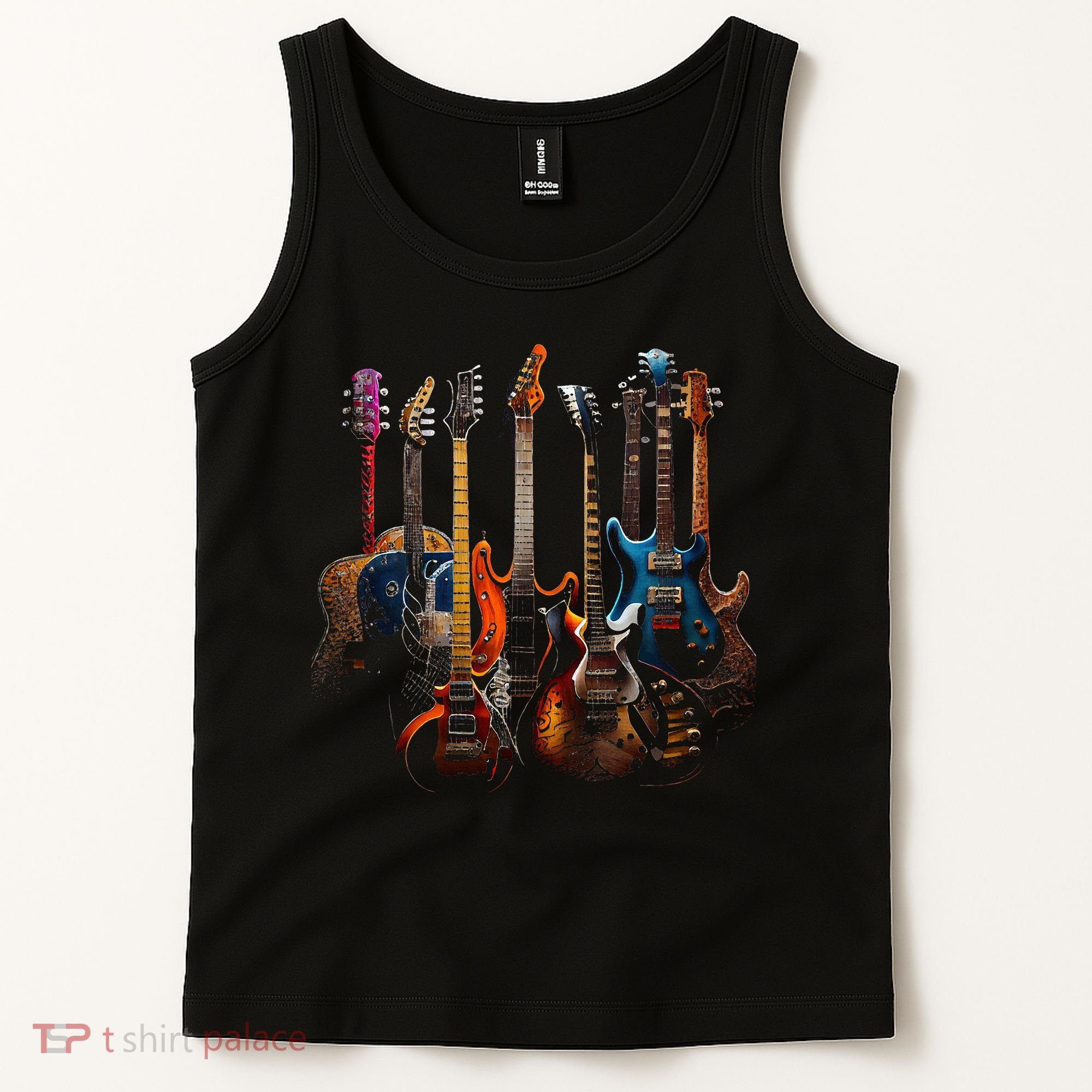 Guitars Guitarists Gift Tank Top