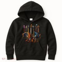 Guitars Guitarists Gift Kids Hoodie thumb 0