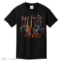 Guitars Guitarists Gift Kids T-Shirt thumb 0