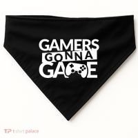 Gamers Gonna Game USA-Made Doggie Bandana thumb 0