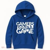 Gamers Gonna Game Kids Hoodie thumb 0